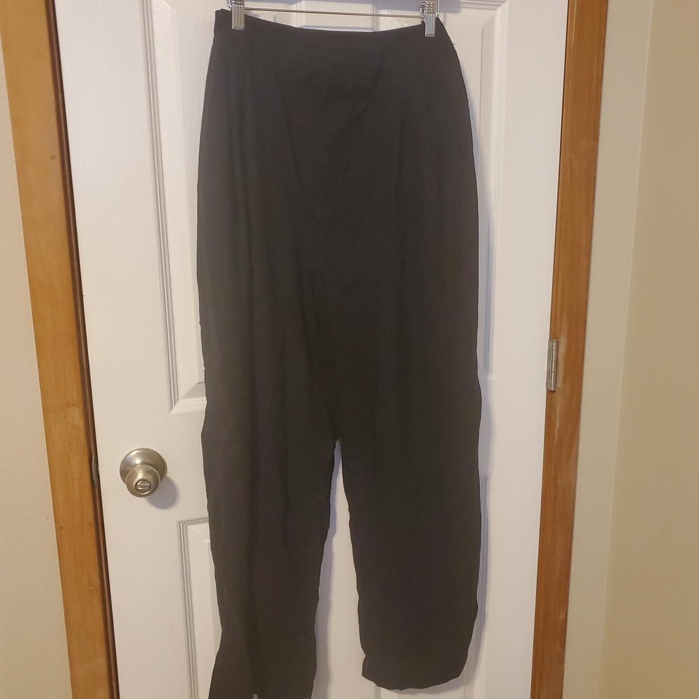 GAP Black Linen Blend Pants